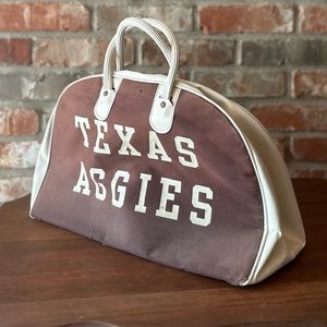 1970s a&m corps bag